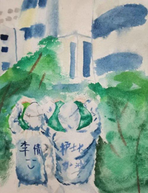 巧手繪青春，藝術展風采——臨平一中科技藝術節系列報道之美術類比賽現場紀實